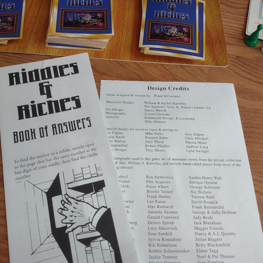 Riddles & Riches Game - Picture 6 of 7